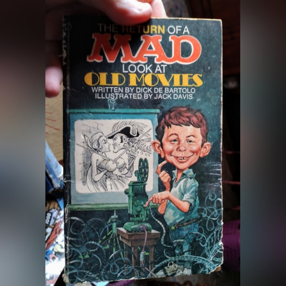 Vintage 1970 The Return of a MAD Look at Old Movies Comic Book